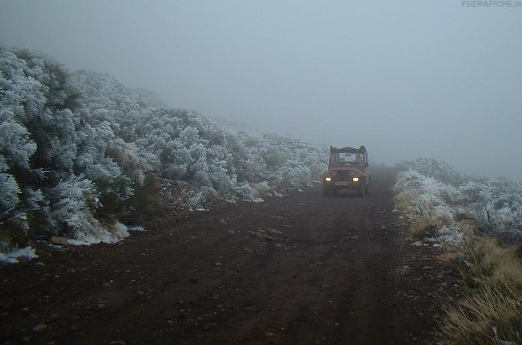 Nieve en el Teide